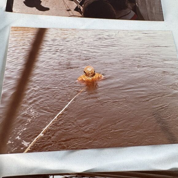Vintage Photos Lot Of 20 Traveling Scenery River Rapids Mountains Diving Diver - Picture 8 of 12
